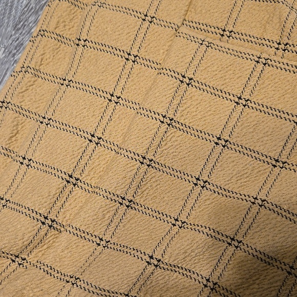 NWT LulaRoe LUXE Tan And Black Windowpane Leggings 2XL - Picture 2 of 3